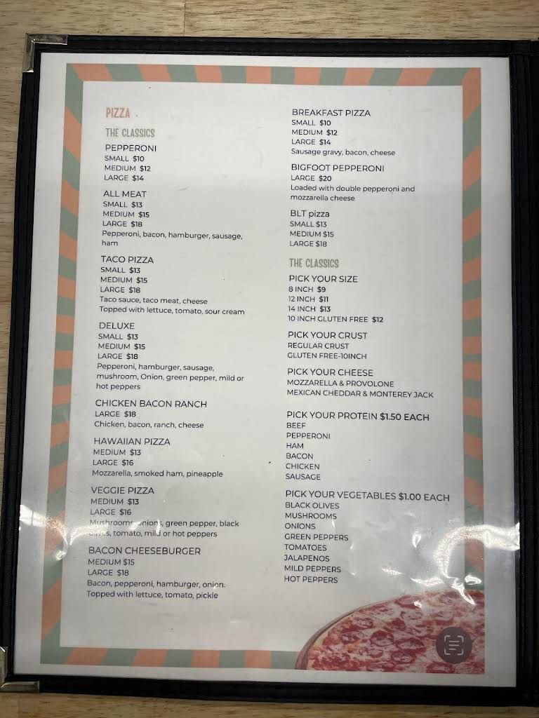 Hometown Eatz-N-Sweetz Menu 2